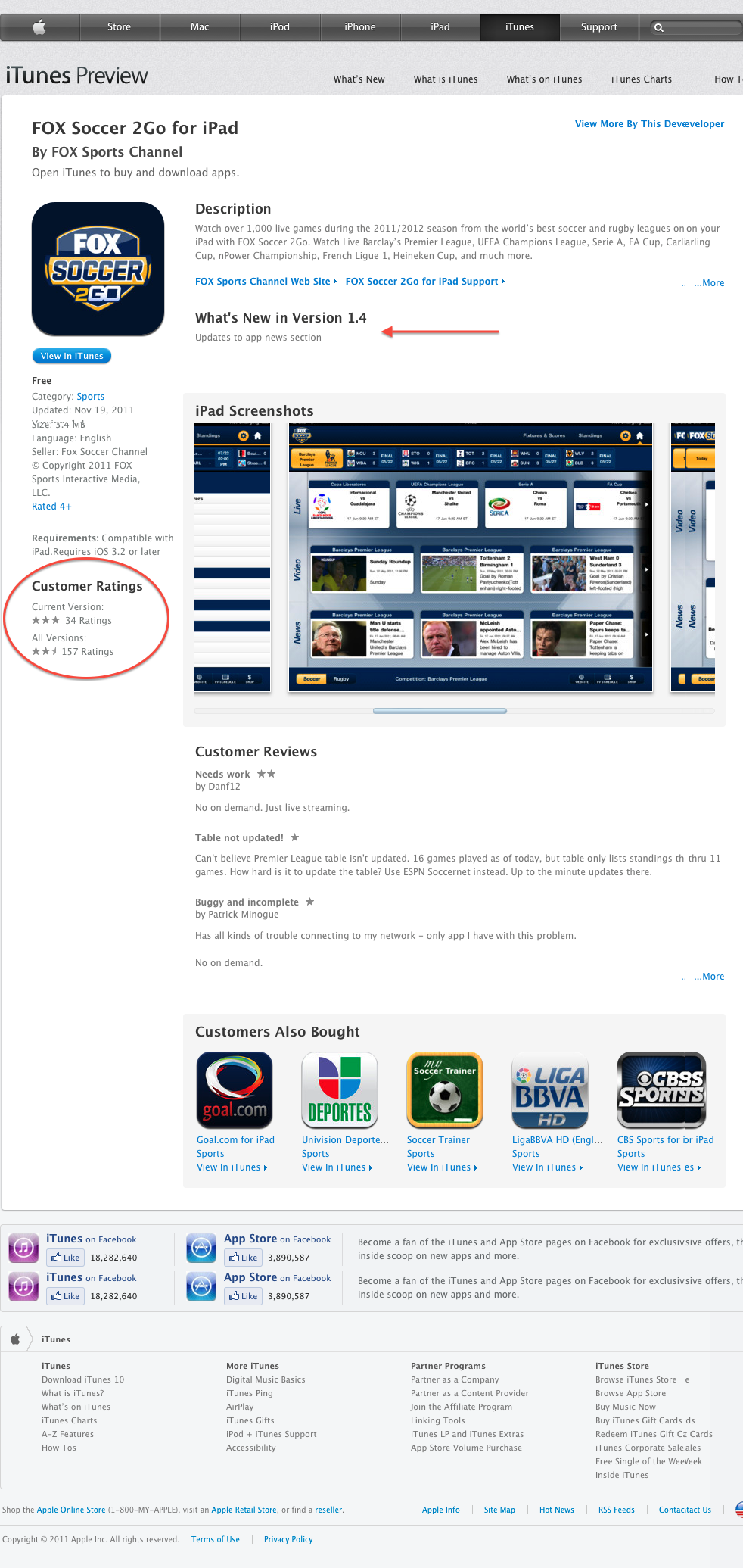 FOX Soccer 2Go for iPad for iPad on the iTunes App Store